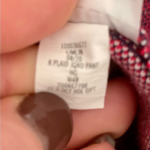 Janie and Jack PLAID JACQUARD PANT sz 3 - Picture 6 of 7